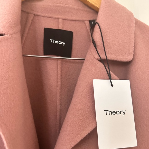 NWT Theory Sileena Double Face Wool Cashmere Jacket Coat - Picture 5 of 6